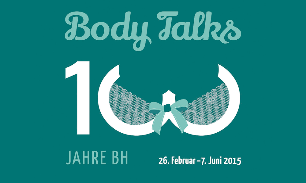 My Body Talks Ausstellungsplakat Museum für Kommunikation Nürnberg