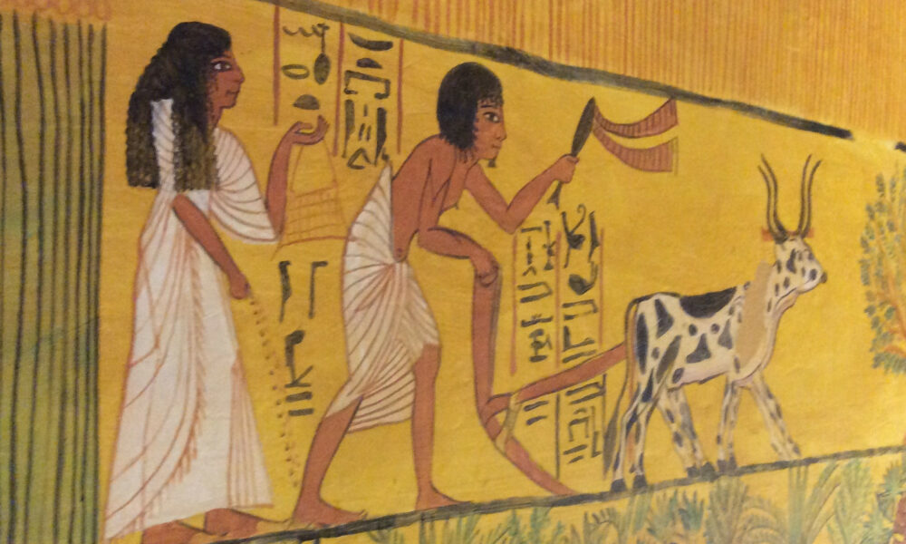 Ägyptische Malerei, Museum für Kommunikation Nürnberg